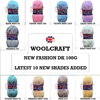Woolcraft - New Fashion dk 100g