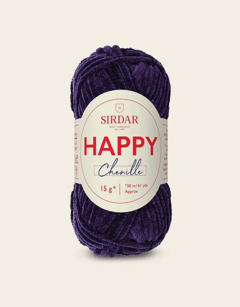Sirdar Unlabelled Happy Chenille - 15g Per Ball 100% Polyester - Image 6