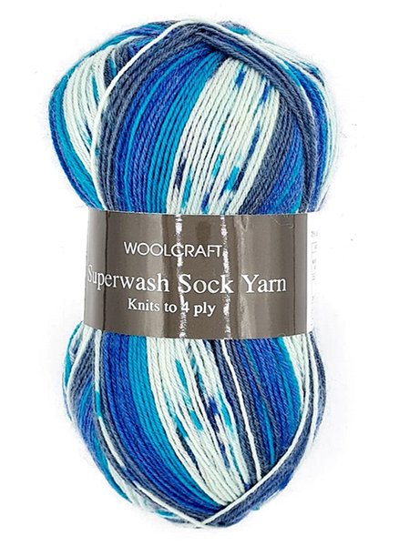 Woolcraft - Sock Yarn 4Ply 100g