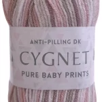 Cygnet – Pure Baby Prints DK 100g 2 Image of pure baby prints