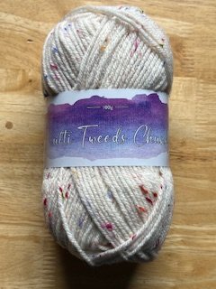 Cygnet - Multi Tweed Chunky 100g