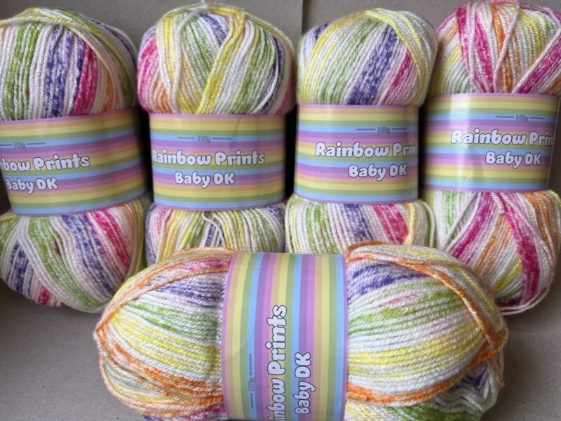 Cygnet Rainbow Prints Baby Dk 500g
