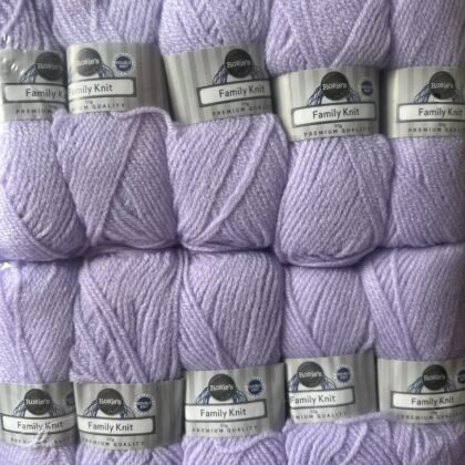 Rosie's Family Knit 50g Lilac 10 x 50g