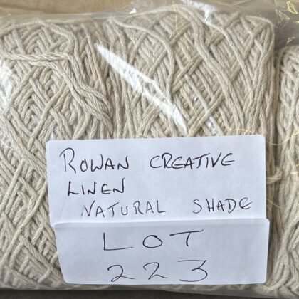 Lot 223 Rowan Creative linen dk 500g Natural shade