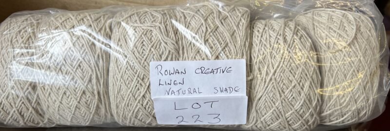 Lot 223 Rowan Creative linen dk 500g Natural shade