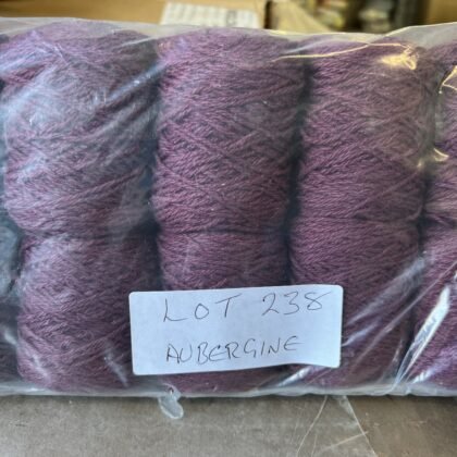 Lot 238 Aubergine dk Mixed Fibres 500g