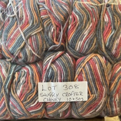 Lot 308 Snuggly Crofter chunky 10 x 50g
