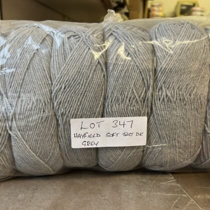 Lot 347 Hayfield Soft Twist DK 550g grey