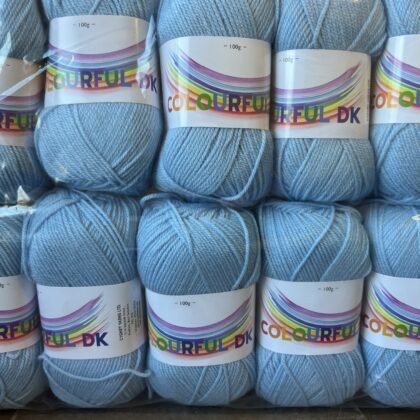 10 x 100g Colourful DK Balmy Blue