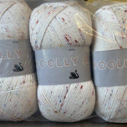 3 x 400g Cygnet Woolly Aran Rosehill Cottage shade