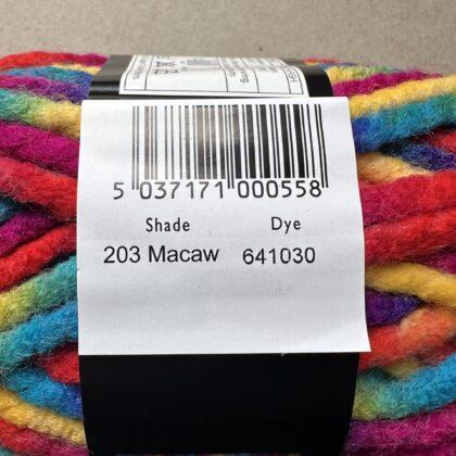 Knitting Wool Sales | We aim to be the cheapest 11 Cygnet Seriously Chunky Prints Macaw shade 100g