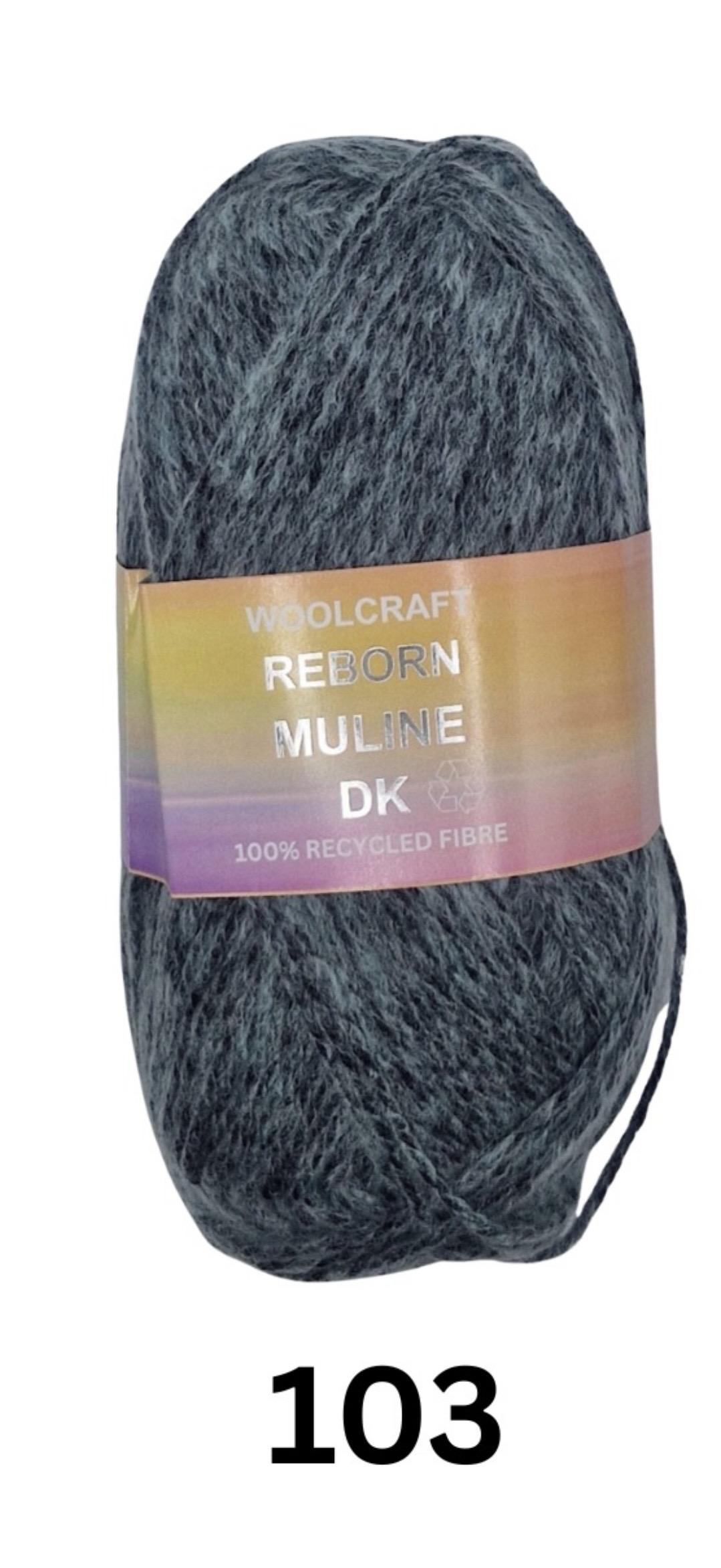 Woolcraft Reborn Muline Dk 100g 2 Woolcraft Reborn Muline Dk 100g - Image 2