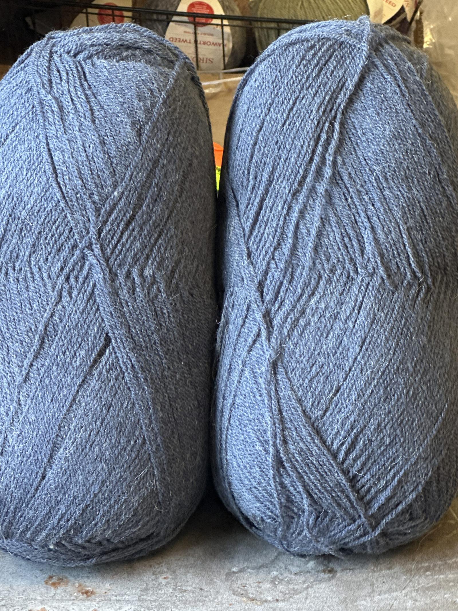 Hayfield Bonus Aran With Wool Denim 2 x 400g 1 Hayfield Bonus Aran With Wool Denim 2 x 400g