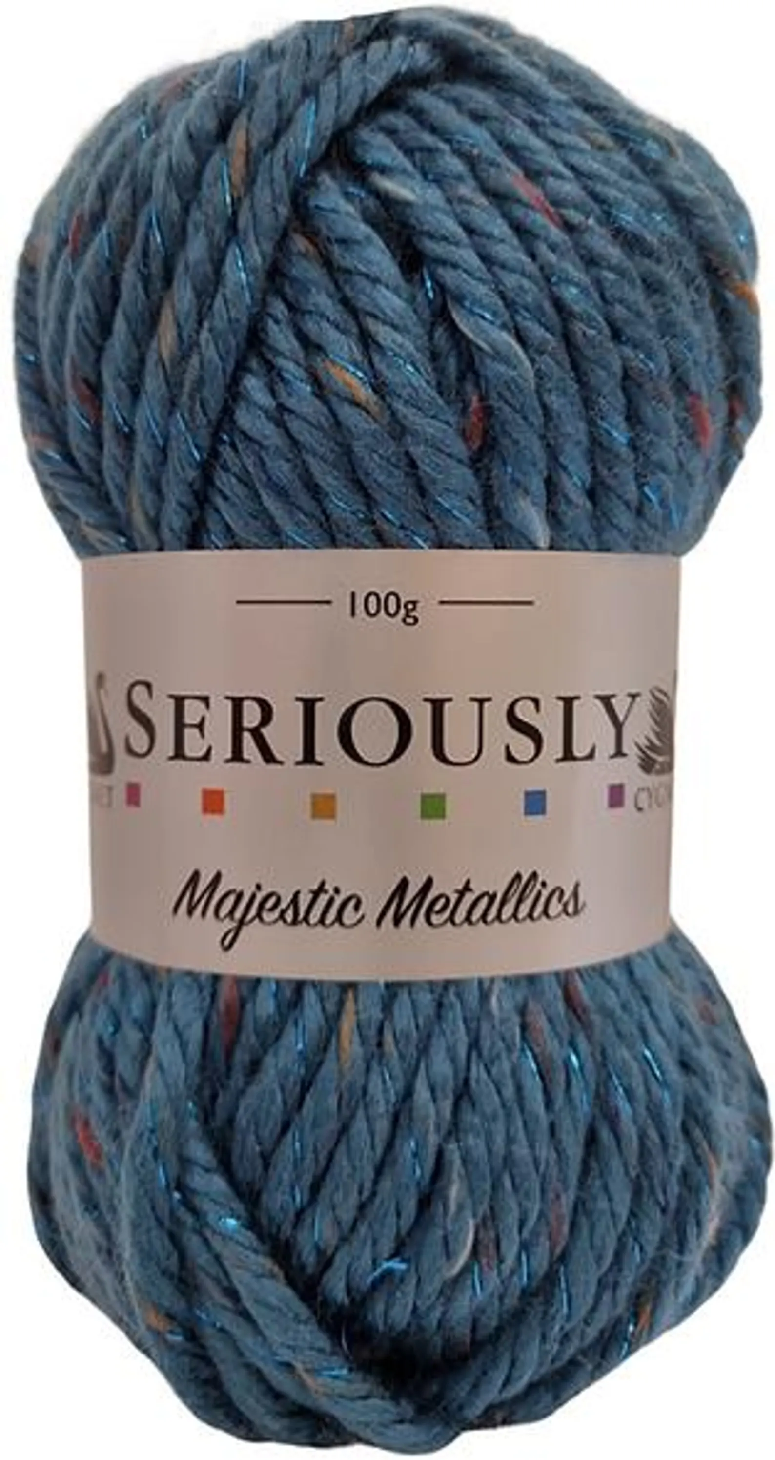 Cygnet Seriously Chunky Majestic metallics Magnetic Blue 1 Cygnet Seriously Chunky Majestic metallics Magnetic Blue