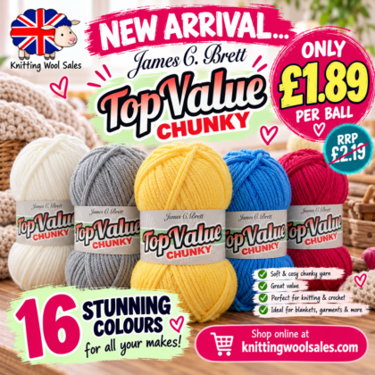 James C Brett Top Value Chunky
